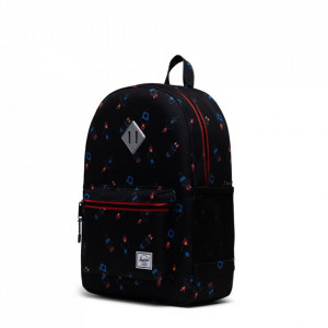 Rucsac Herschel Heritage XL Rocket Sketch Negru 3