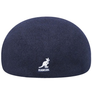 Sapca barbati Kangol seamless wool 507, albastru marin 6