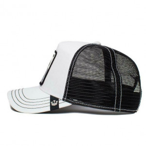 Sapca Goorin Brothers Trucker Exxxtreme Zebra Alb 3
