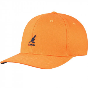 Sapca Kangol Wool Flexfit Baseball Portocaliu