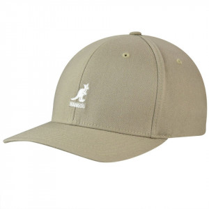 Sapca Kangol Wool Flexfit Baseball Taupe 2
