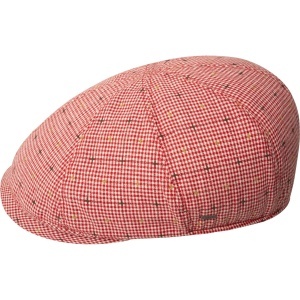 Bailey 1922 lukan 8-panel flatcap, Red