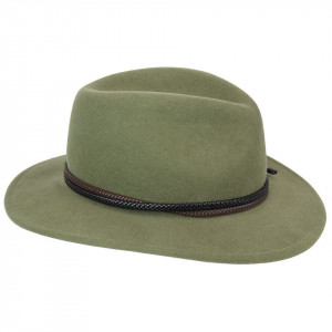 Palarie Bailey of Hollywood Nelles LiteFelt Fedora Verde 2