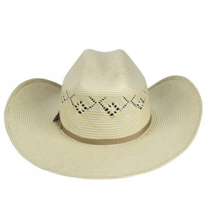 Bailey Western, palarie cowboy Koslo II 15X Rodeo, Alb fildes 2