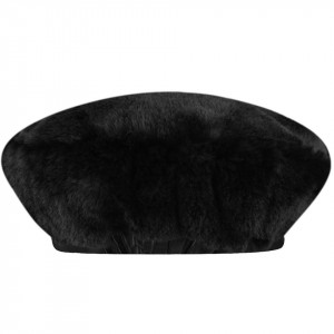 Bereta Kangol Faux Fur Negru 3