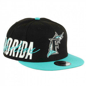 Sapca New Era 9fifty Florida Marlins Side Font Negru 2