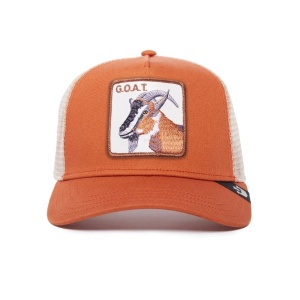 Goorin Bros GOAT Trucker Snapback Casquette, Orange