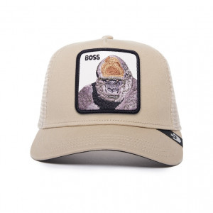 Goorin Bros sapca bej trucker boss