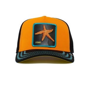 Goorin Bros. Sapca trucker Baby i'am star, Portocaliu