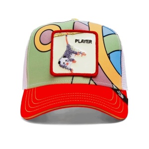 Goorin Bros sapca trucker double-or-nothing, Rosu