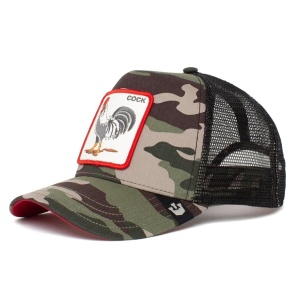 Sapca Goorin Brothers trucker the cock verde militar