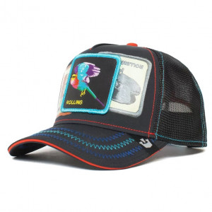 Sapca Goorin Brothers Trucker Bird Rolling Rolling Negru 2