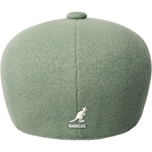 Kangol, basca din lana Panel 575, Verde pal 2