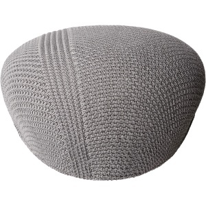 Kangol, basca tropic moss stitch geez, Gri antracit - Img 2