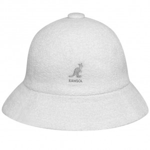 Kangol Bermuda Casual Weiß Hut