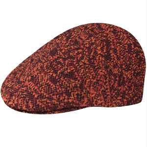 Kangol birdseye maze 507 flatcap, Red