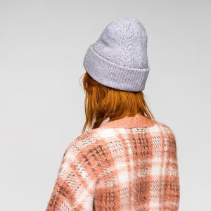 Caciula Kangol wool cable gri 4