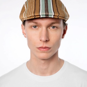 Kangol, basca maro clubhouse stripe 507-3