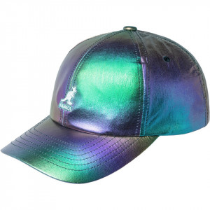 Kangol foiled baseball cap, Blau