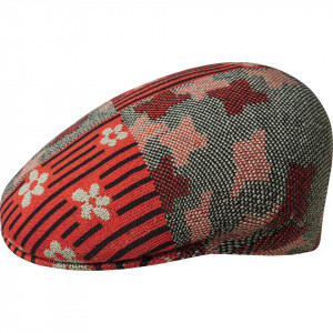 Kangol nature flip 504 flatcap, Cherry Glow Red