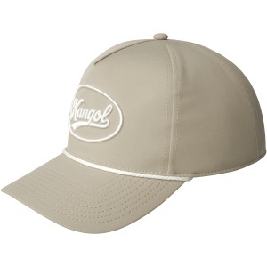 Kangol Oval Script Trucker Cap, Khaki
