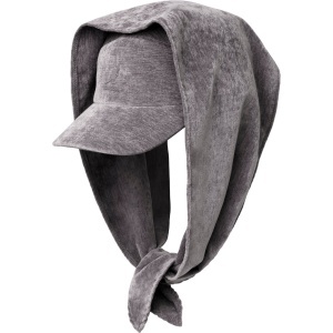 kangol, sapca gri velvet 5 panel