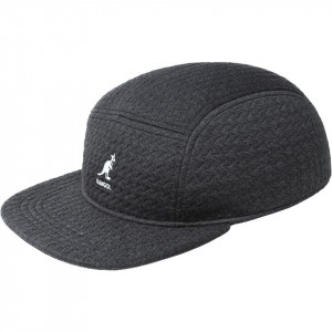 Kangol sapca neagra embossed 5 panel