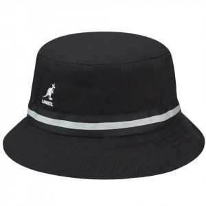 Kangol Stripe Lahinch Bucket, Black