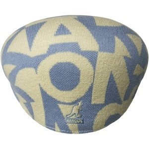 Kangol, basca Superfan 504, Albastru/Galben 2
