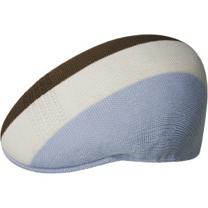 Kangol tropic bold stripe 504 flatcap, Skyway stripe - Img 1