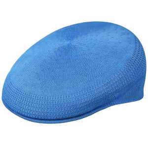 Kangol Tropic Ventair 504 Flatcap Schirmmütze, Peacock Blau