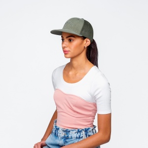Kangol, sapca verde trucker soft baseball 3