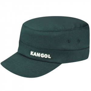 Kangol twill army cap, Grün
