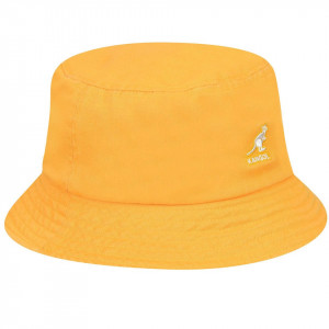 Palarie Kangol Washed Bucket Galben 2