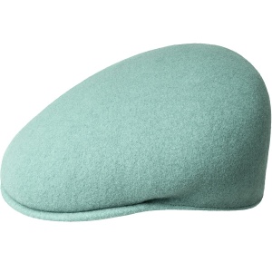 Kangol wool 504 flatcap, Aquatic Green
