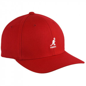 Sapca Kangol Wool Flexfit Baseball Rosu 2