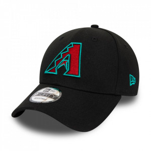 New Era, Arizona Diamondbacks állítható baseballsapka, Fekete, 55.8-61.5 CM Standard