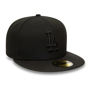 New Era, Sapca 59fifty essential Los Angeles Dodgers, Negru mat 3