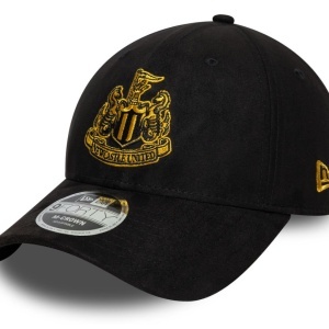 New Era, sapca 9forty faux suede Newcastle United FC, Negru mat