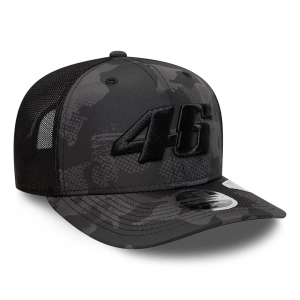 New Era, sapca 9seventy camo VR46, Negru mat - Img 3