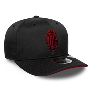 New Era, sapca 9seventy poly AC Milan, Negru mat - Img 3