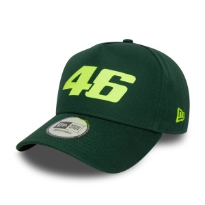 New Era, sapca a-frame trucker VR46 Seasonal, Verde persan