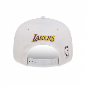 New Era sapca alba 9fifty la lakers white crown team 4