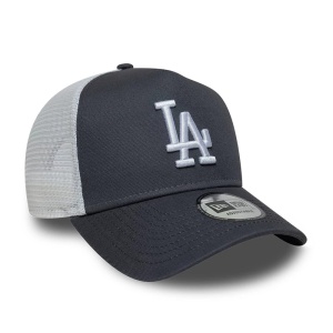 New Era, sapca trucker Los Angles Dodgers league, Gri carbune - Img 3