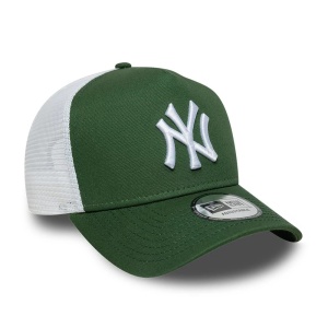 New Era, sapca trucker NY Yankees league, Verde padure - Img 3