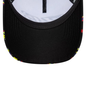 New Era, sapca trucker print visor VR46, Negru 5
