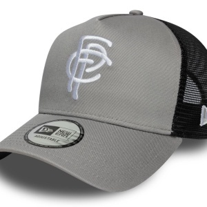 New Era, sapca trucker Seasonal FC Porto, Gri antracit mat