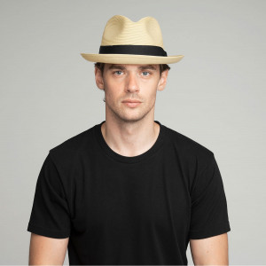 Palarie Bailey 1922 Craig Braided Fedora 2