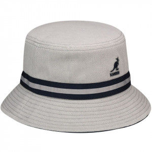 Palarie Kangol Stripe Lahinch Gri 4