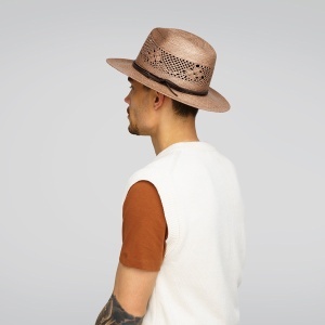 Palarie panama Bailey 1922 trappe fedora, gri 2